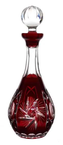 Jubiläum|Karaffe & Dekanter^Cristalica Kingdom Karaffe Schleuderstern 33cm