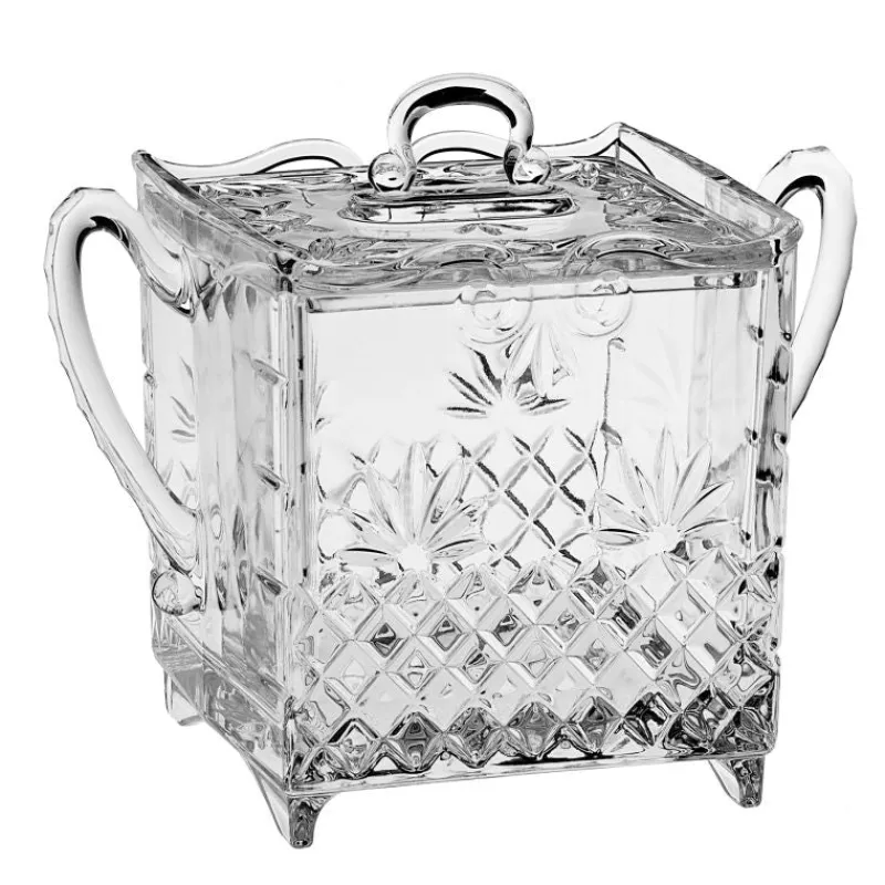 Bonbonieren^German Crystal Keksdose Glasdose Baroque Imperia Höhe 25,5cm