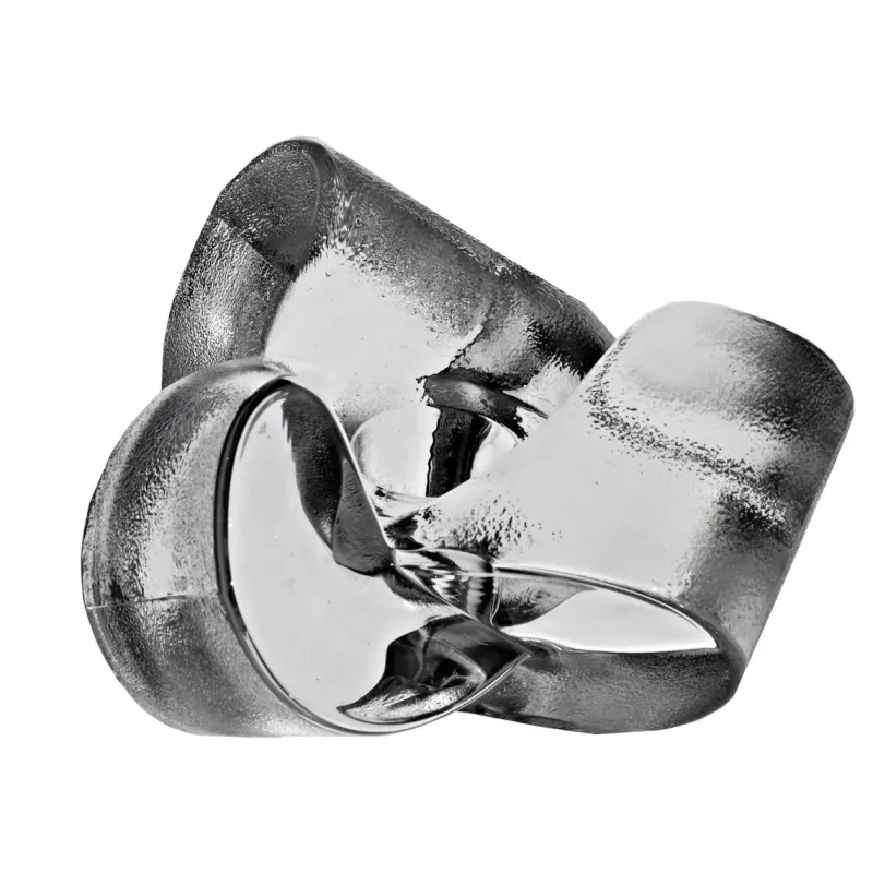 Kerzenhalter^Cristalica Kerzenhalter Bleikristall Glas Schleifenband 5cm