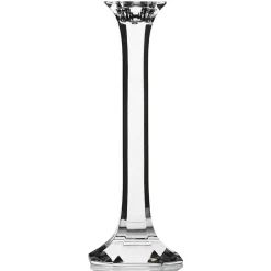 Frauen|Kerzenhalter^German Crystal Kerzenhalter Crescendo 16cm, Transparent, aus Bleikristall