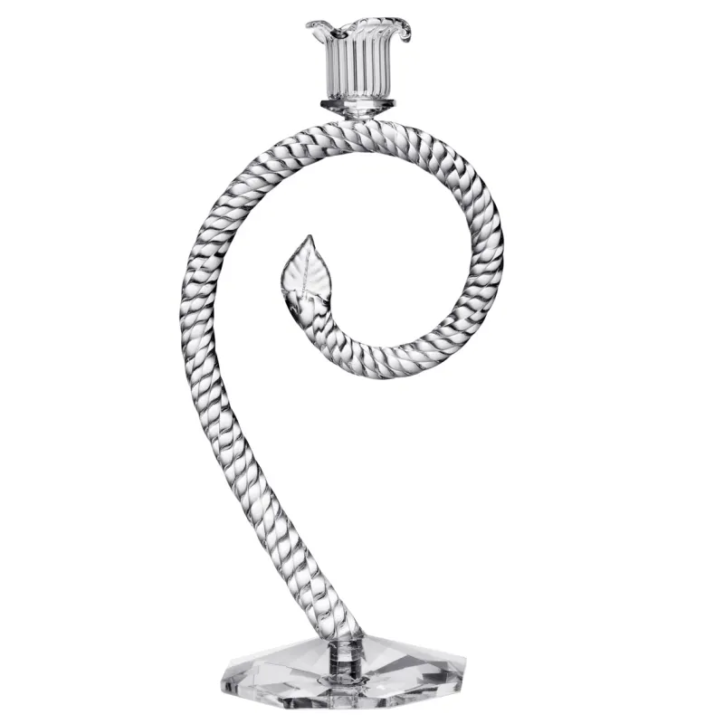 Kerzenhalter^Art Glass Kerzenhalter einarmig "Fantasia" (27cm)