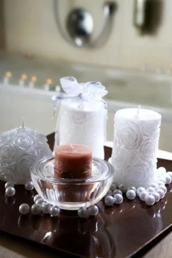 Frauen|Weihnachten^German Crystal Kerzenhalter Feeling 10cm Bleikristallglas