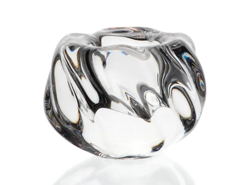 Kerzenhalter^German Crystal Kerzenhalter Katarina Silver 7cm