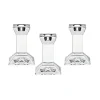 Kerzenhalter^Cristalica Kerzenhalter "Leo" 3er Set (10cm)