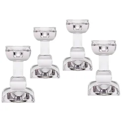 Kerzenhalter^Cristalica Kerzenhalter "Leo" 4er-Set (10,5cm)