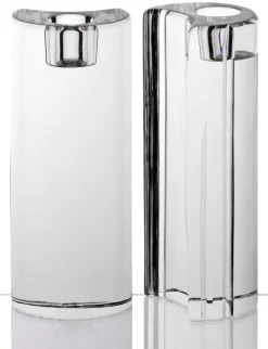 Kerzenhalter^German Crystal Kerzenhalter "Moonlight" (16cm)