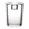 Kerzenhalter^German Crystal Kerzenhalter Starlight 10cm, transparent aus Bleikristall