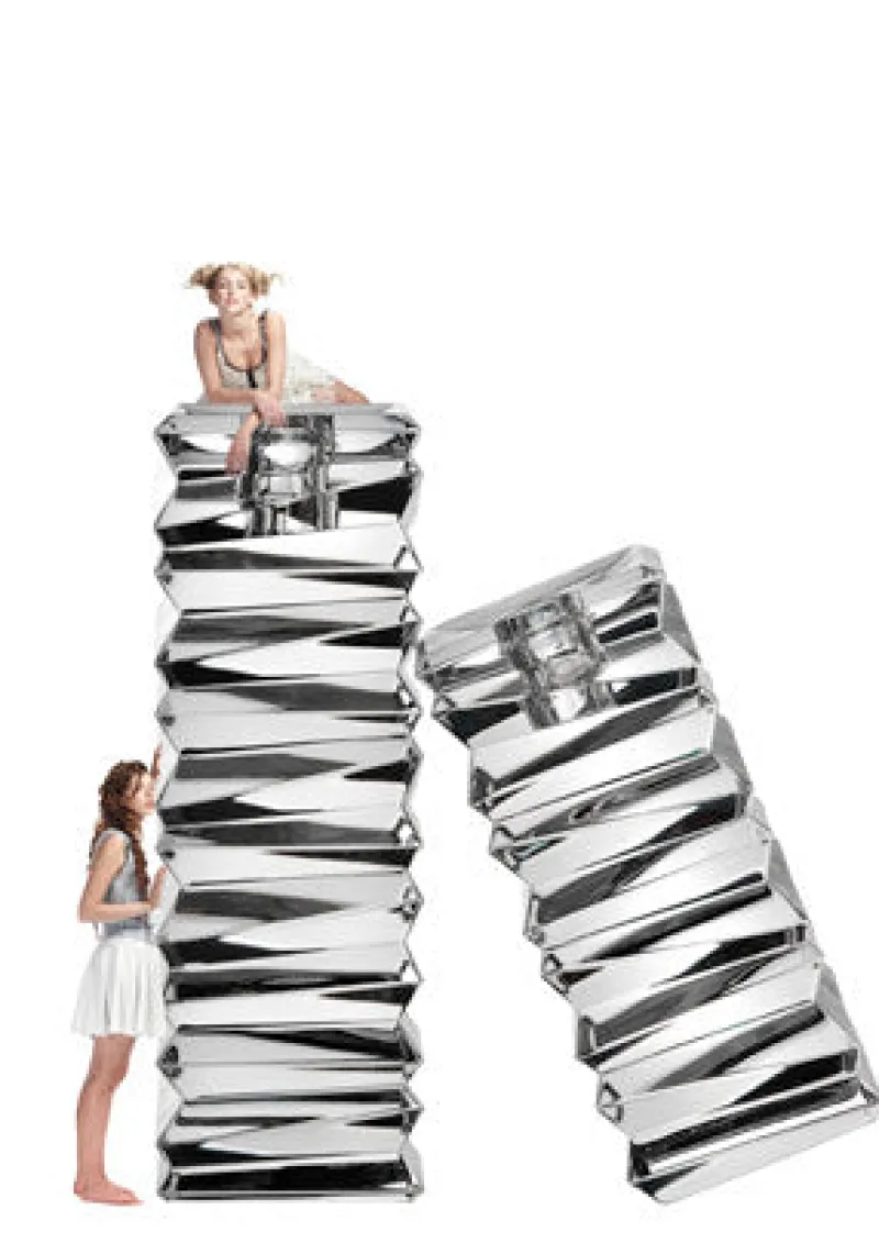 Frauen|Kerzenhalter^German Crystal Kerzenhalter Tango 18cm Bleikristall