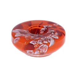 Kerzenhalter^Art Glass Kerzenhalter Ufo