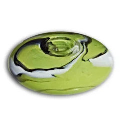 Kerzenhalter^Art Glass Kerzenhalter Ufo