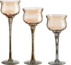 Weihnachten|Weihnachten^Amara Design Kerzenhalter Windlicht Golden Dust 3er-Set