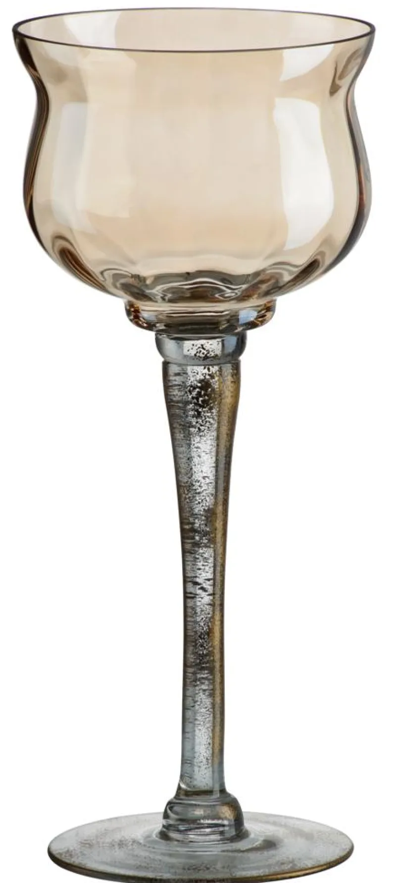 Weihnachten|Weihnachten^Cristalica Kerzenhalter Windlicht Golden Dust 2er Set 30cm