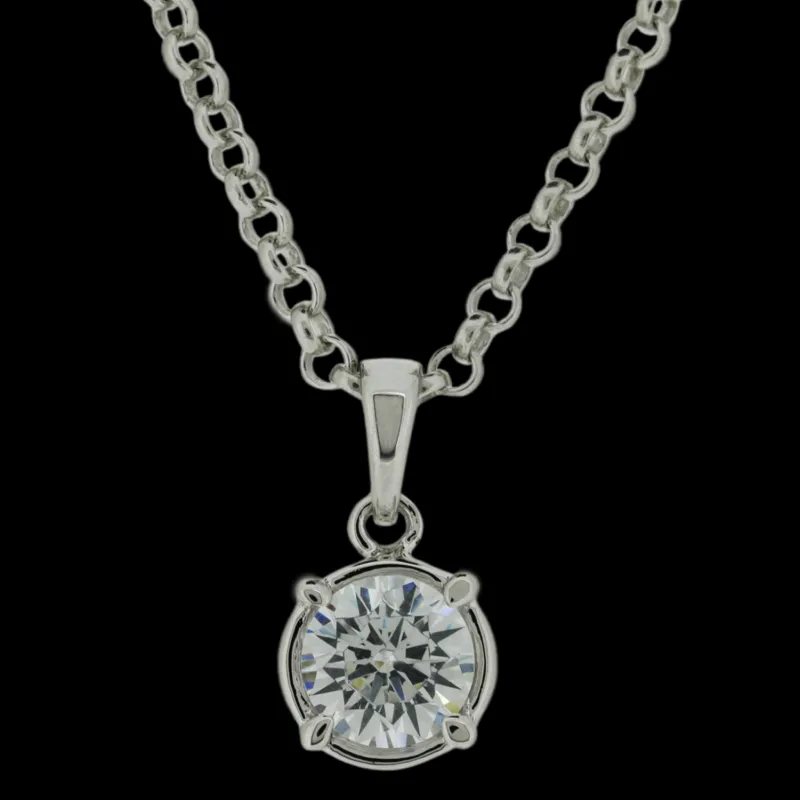 Sarah Kern Kollektion|Kettenanhänger^Cristalica Kettenanhänger Honesty aus 925 Sterling Silber Schmuck für Damen Friends