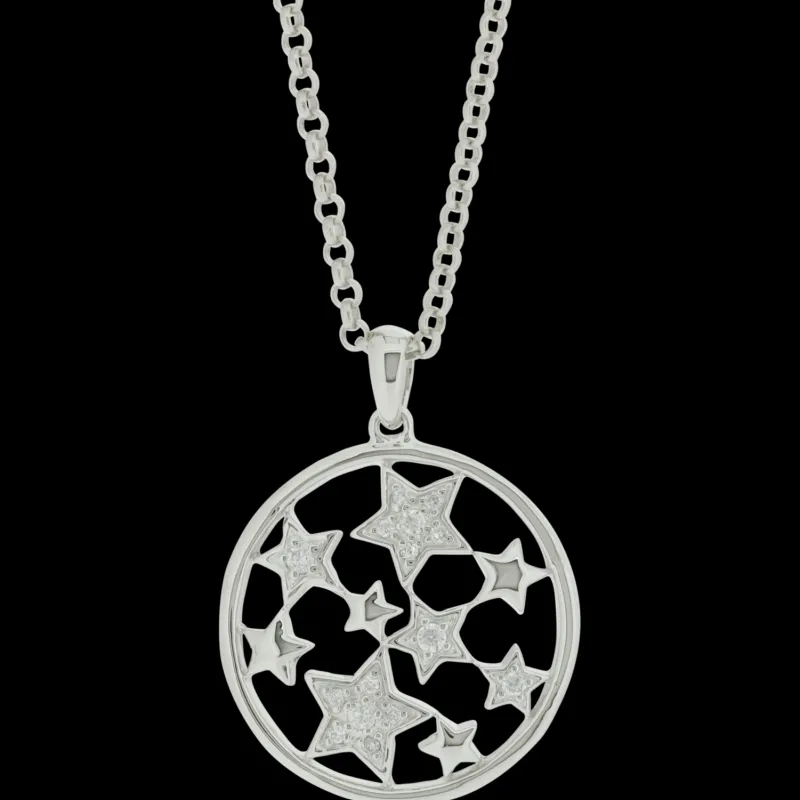 Sarah Kern Kollektion|Kettenanhänger^Cristalica Kettenanhänger Juniper aus 925 Sterling Silber Schmuck für Damen Friends