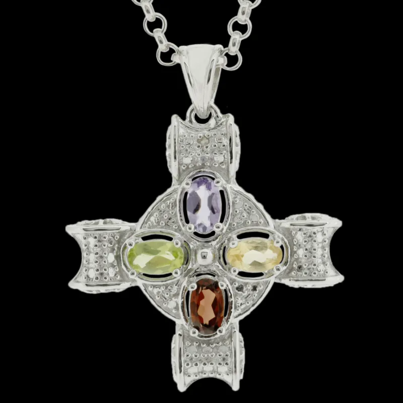 Sarah Kern Kollektion|Kettenanhänger^Cristalica Kettenanhänger Sobralia aus 925 Sterling Silber Schmuck für Damen Friends