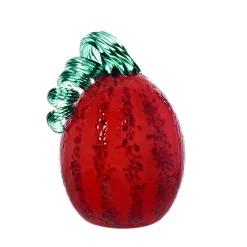 Valentienstag|Halloween^Cristalica GmbH Kürbis Gemüse 18cm Glas Früchte Figuren Küche Vitrine Sammeln Glaskunst