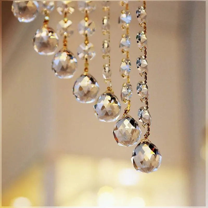 Leuchter & Lampen^Beleuchtung Kronleuchter Cressida Erleuchtung, Gold/Transparent, aus Glas