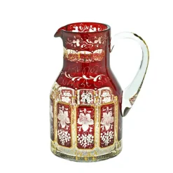 Kanne & Krug^Cristalica Kingdom Krug getäfelt "Ruby Grape" (1250ml)