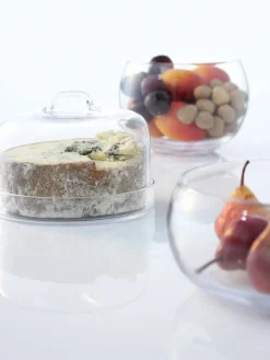 Einweihung|Teller & Platten^Cristalica Käseglocke 24cm mit Haube 22cm Serve