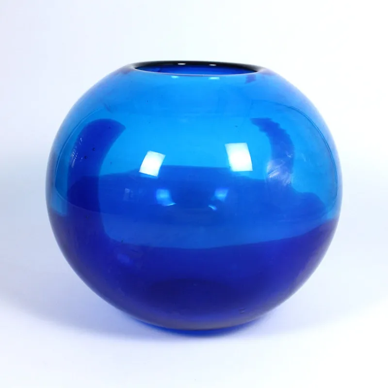 Vasen^Amara Design Kugelvase Laguna 16cm blau