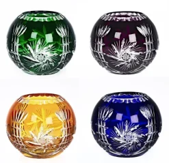 Einweihung|Hochzeit^Cristalica Kingdom Kugelvase Schleuderstern 16cm