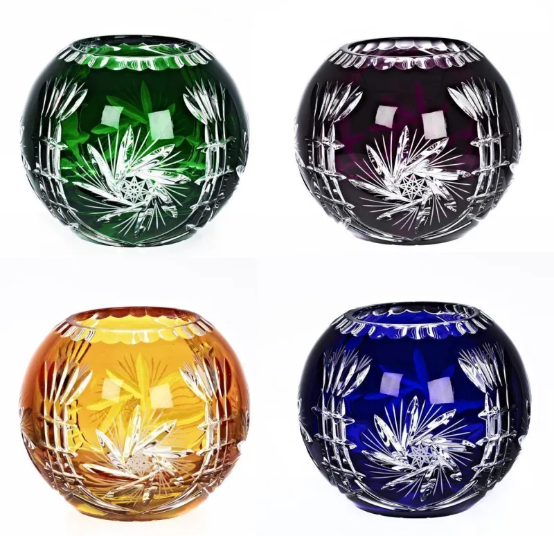 Einweihung|Hochzeit^Cristalica Kingdom Kugelvase Schleuderstern 16cm