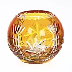 Einweihung|Hochzeit^Cristalica Kingdom Kugelvase Schleuderstern 16cm