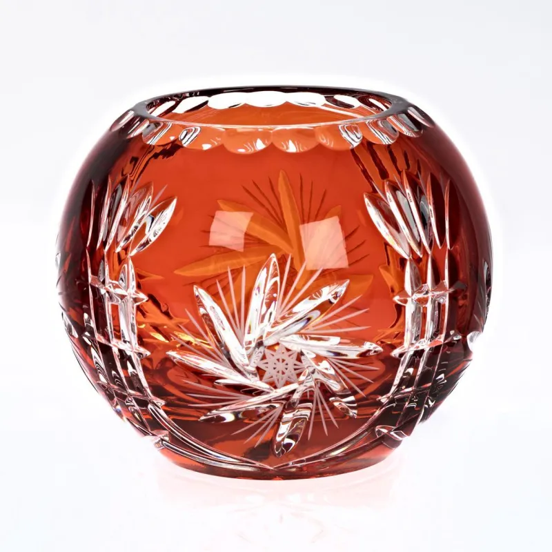 Einweihung|Hochzeit^Cristalica Kingdom Kugelvase Schleuderstern 16cm