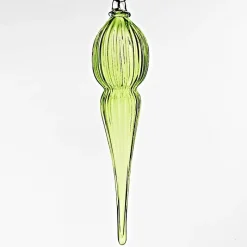 Kugeln & Zapfen^Art Glass Kugelzapfen Gartenflair 1 inkl Stab (40cm)