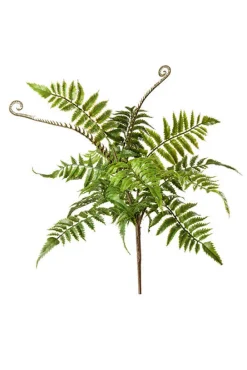 Kunstblumen^Dekorationswaren Kunstblume Farn grün 43cm