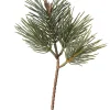 Kunstblumen^Dekorationswaren Kunstblume Kiefernzweig grün 22cm