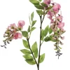 Ostern|Ostern^Dekorationswaren Kunstblume Wisteria hellpink 105cm