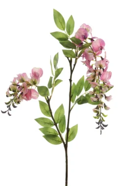 Ostern|Ostern^Dekorationswaren Kunstblume Wisteria hellpink 105cm