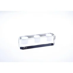 Kerzenhalter^Cristalica Kingdom Leuchter Salea flach 3er (14cm)