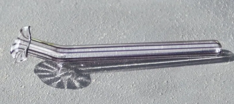 Vasen|Ostern^Glass Materials Liegeväschen mit Farbstreifen Glas 10cm