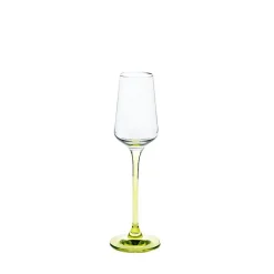 Likör & Wodkagläser^Cristalica Likörglas Charisma Colour 100ml grün