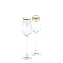 Likör & Wodkagläser^Cristalica Likörglas Charisma Flora 100ml