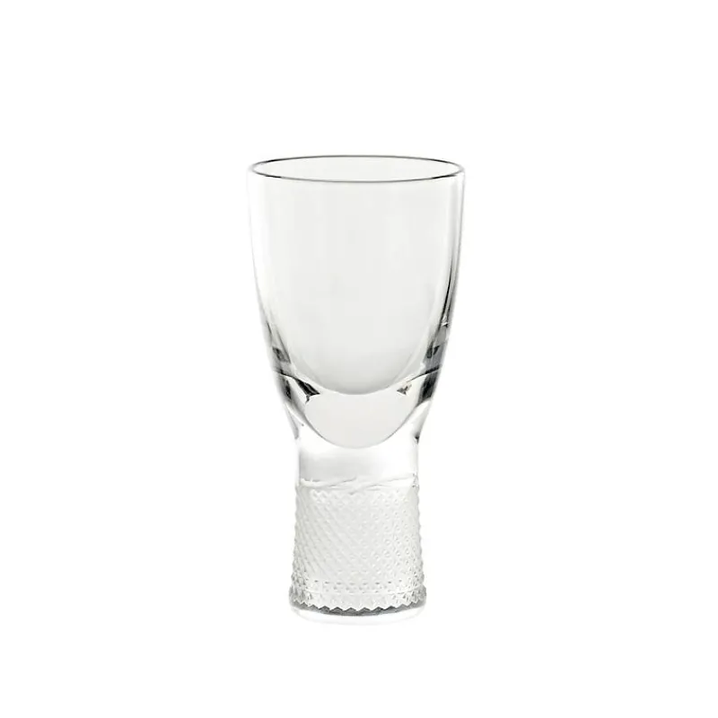 Likör & Wodkagläser^Fan Unikate Likörglas Fine and Divine 50ml, Transparent, aus Bleikristall