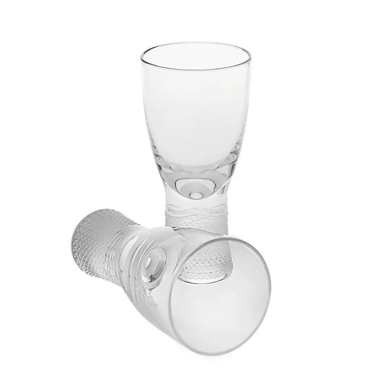 Likör & Wodkagläser^Fan Unikate Likörglas Fine and Divine 50ml, Transparent, aus Bleikristall