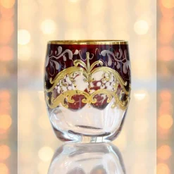 Likör & Wodkagläser|Farbige Gläser^Cristalica Kingdom Likörglas Golden Grape (50ml)