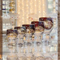 Likör & Wodkagläser|Farbige Gläser^Cristalica Kingdom Likörglas Golden Grape (60ml)