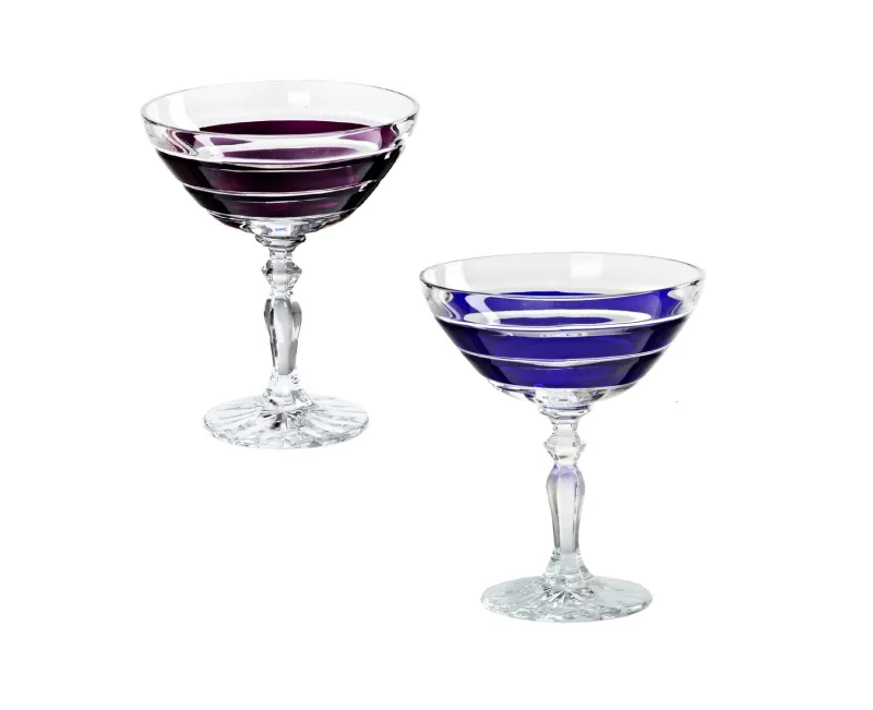 Jubiläum|Likör & Wodkagläser^Cristalica Kingdom Likörglas Likörschale Schnapsglas Handgeschliffen Kristall Glas 45 ml