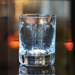 Likör & Wodkagläser^Cristalica Kingdom Likörglas mit Gravur "Petite Daisy" (50ml)