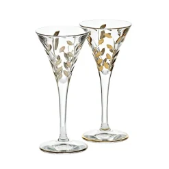 Likör & Wodkagläser^Art Glass Likörglas mit Kranz 