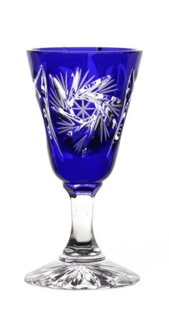 Likör & Wodkagläser|Farbige Gläser^Cristalica Kingdom Likörglas Schleuderstern 25 ml