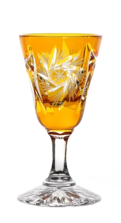 Likör & Wodkagläser|Farbige Gläser^Cristalica Kingdom Likörglas Schleuderstern 25 ml