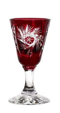 Likör & Wodkagläser|Farbige Gläser^Cristalica Kingdom Likörglas Schleuderstern 25 ml