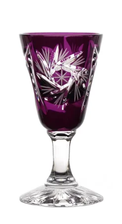 Likör & Wodkagläser|Farbige Gläser^Cristalica Kingdom Likörglas Schleuderstern 25 ml