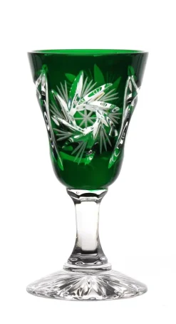 Likör & Wodkagläser|Farbige Gläser^Cristalica Kingdom Likörglas Schleuderstern 25 ml