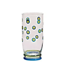 Gläserset^Cristalica Limoglas Punkte Nadia 4er-Set 420ml